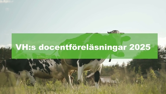 Docentföreläsningar 21 maj