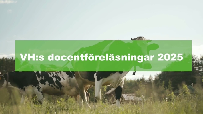 Docentföreläsningar 21 maj