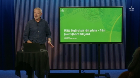 Thumbnail for Värt att veta: Rätt åtgärd på rätt plats – från (skriv)bord till jord