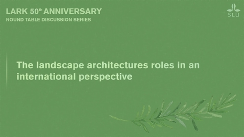 Thumbnail for LARK 50 Years - Fourth Round Table discussion