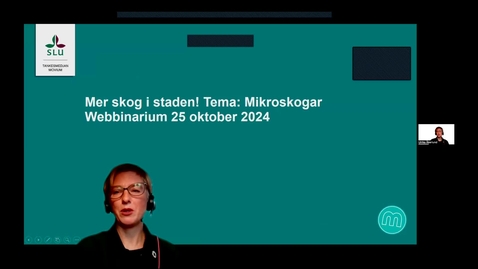 Thumbnail for Webbinarium Mikroskogar 2024-10-25