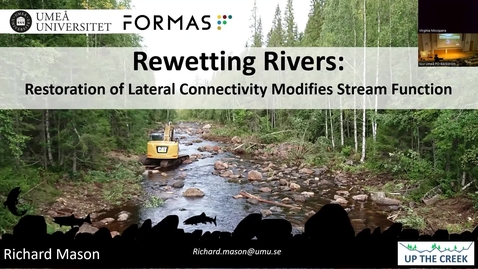 Thumbnail for Krycklan Symposium 2025 - Speaker Richard Mason