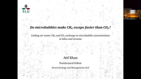 Thumbnail for Krycklan Symposium 2025 - Speaker Atif Khan