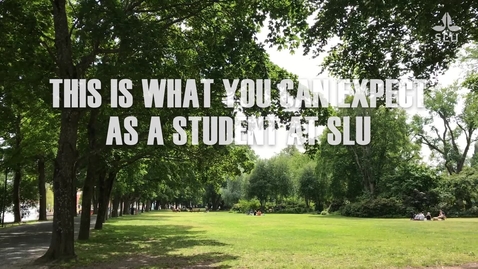 Thumbnail for Welcome to SLU in Uppsala
