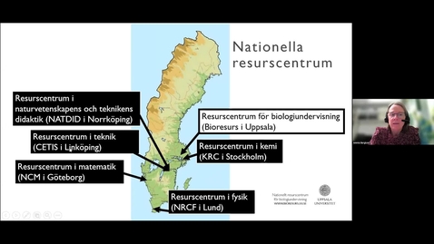 Thumbnail for Webbinar - Att sprida ringar på vattnet - Presentation nationella resurscentrum