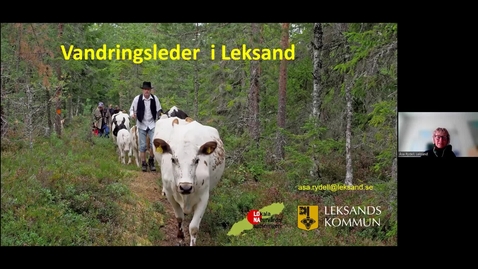 Thumbnail for Åsa Rydell - Vandringsleder i Leksand!