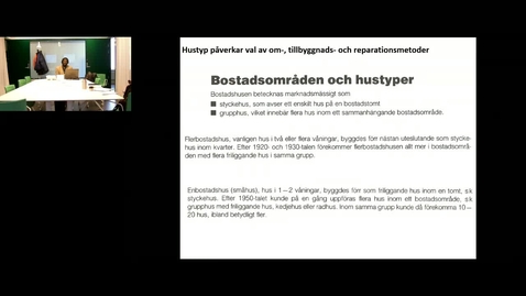 Thumbnail for Byggnadsteknik - ROT, renovering och lantbruksbyggnader del 2