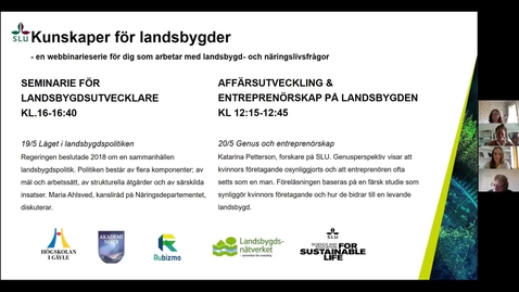 Thumbnail for Läget i landsbygdspolitiken