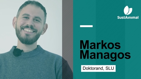 Thumbnail for Möt Markos Managos från SustAinimal Academy