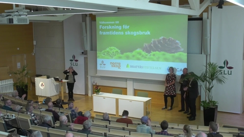 Thumbnail for Forskning för framtidens skogsbruk förmiddag