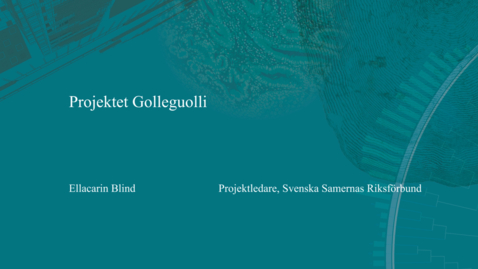 Thumbnail for 2. Projektet Golleguolli