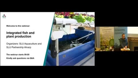 Thumbnail for Integrated fish and plant production