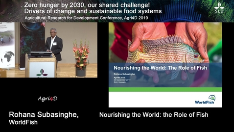 Thumbnail for Rohana Subasinghe -  WorldFish