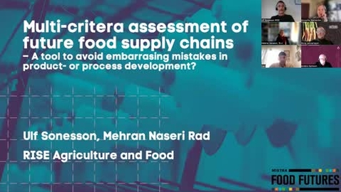 Thumbnail for Mistra Food Futures Dialogue Multi-critera assessment of future food supply chains
