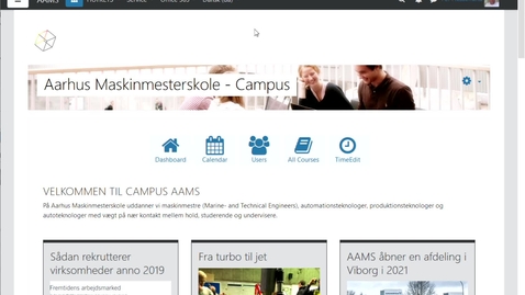 Thumbnail for Kaltura på Campus del 1