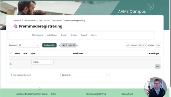 Fremmøderegistrering