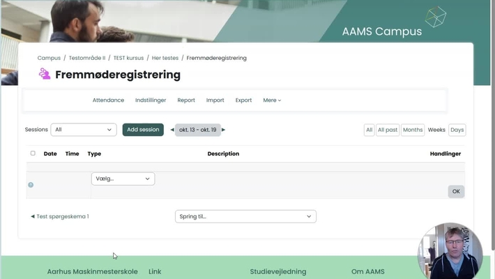 Fremmøderegistrering