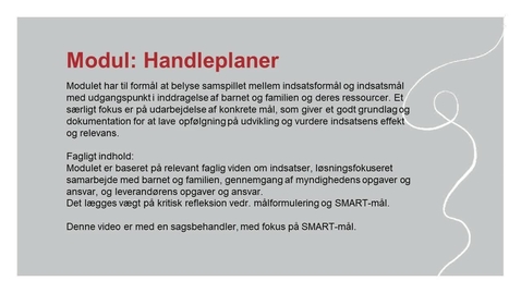 Thumbnail for Tutorial video - Handleplaner med en socialrådgiver