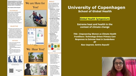 Thumbnail for Presentation by Jaspreet Kaur and Aayushi Santra