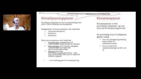 Thumbnail for Kort om klimatilpasningsplaner og spildevandstilladelser