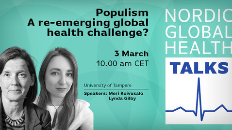 Thumbnail for Populism – a re-emerging global health challenge