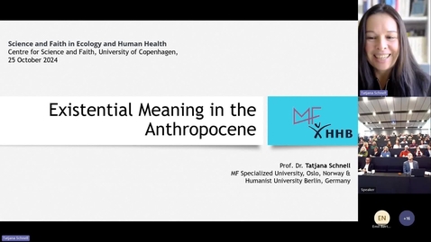 Thumbnail for Existential Meaning in the Anthropocene | Tatjana Schnell