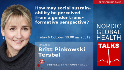 Thumbnail for How may social sustainability be perceived from a gender transformative perspective?
