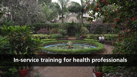Thumbnail for CMDs in India – 1.6 In-service training for health professionals