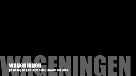 Thumbnail for Studerende fra Wageningen besøgte KU FOOD