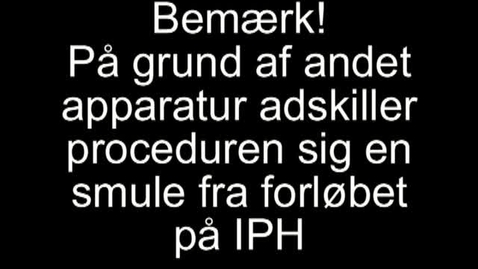Thumbnail for Anæstesiprocedure Kirurgisk Teknik, Griseøvelser