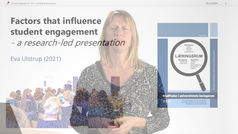 Thumbnail for Ulstrup (2024): Factors that influence student engagement