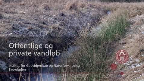 Thumbnail for Forskellen på offentlige og private vandløb