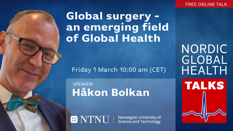 Thumbnail for Global surgery - an emerging field of global health
