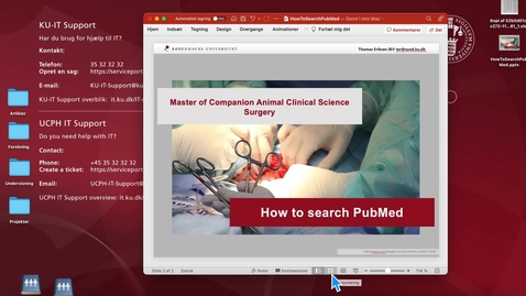 Thumbnail for How to search PubMed - A quick-guide for CACS master students and other who are interested