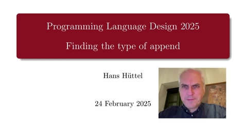 Thumbnail for An example of using the Hindley-Milner type inference algorithm