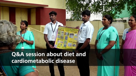 Thumbnail for CMDs in India – 3.3 Q&amp;A session about diet and cardiometabolic disease