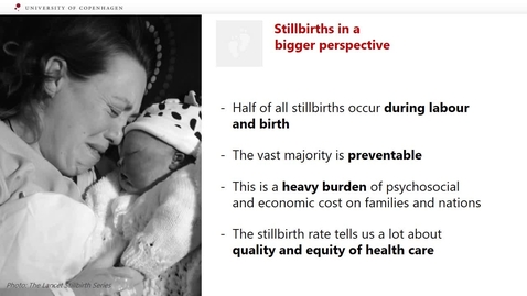 Thumbnail for Maternal and perinatal health in low resource settings: Experiences from the field