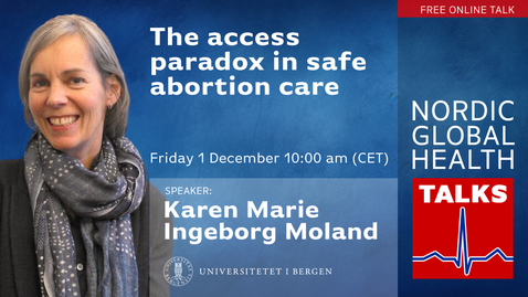 Thumbnail for The access paradox in safe abortion care
