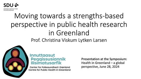 Thumbnail for Moving towards a strengths-based perspective in public health research in Greenland