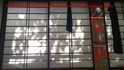 Thumbnail for Anna Meera Gaonkar - Navigating the Promises and Implications of Safe and Brave Spaces