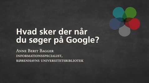 Thumbnail for Hvad sker der når du søger på Google?