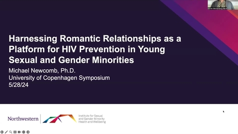 Thumbnail for Harnessing romantic relationships as a platform for HIV prevention in young sexual and gender minorities