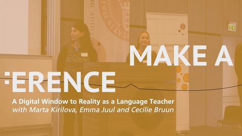 Thumbnail for Marta Kirilova, Associate Professor, Emma Juul &amp; Cecilie Bruun, Student Assistants