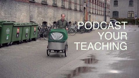 Thumbnail for Podcast your teaching