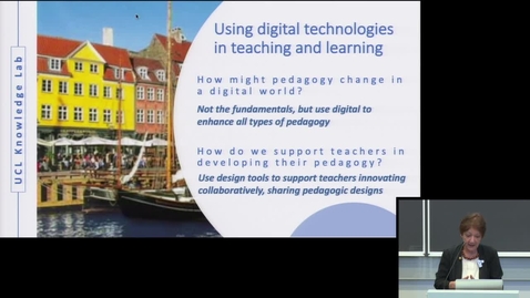 Thumbnail for Keynote by Professor Diana Laurillard