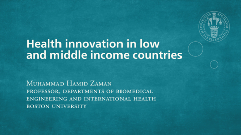 Thumbnail for Health innovation in low and middle income countries