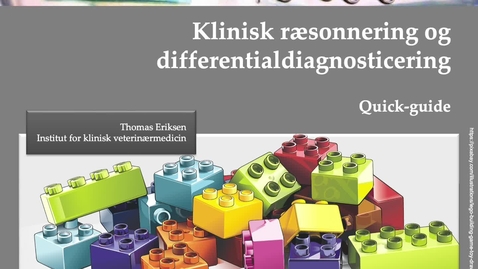 Thumbnail for Quick-guide til Klinisk ræsonnering og differentialdiagnosticering