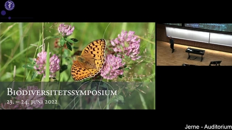 Thumbnail for Velkomst v. Prorektor David Dreyer Lassen og professor Casten Rahbek, Københavns Universitet. Miljøminister Lea Wermelin: Regeringens naturvision for fremtiden (år 2030)