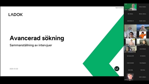 Thumbnail for Tematräff: Avancerad sökning