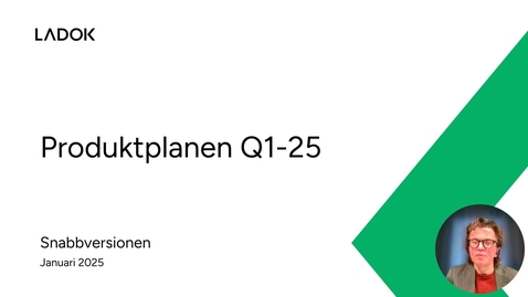 Thumbnail for Produktplanen kvartal 1, 2025 (Snabbversionen)
